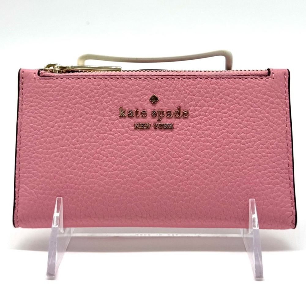 Kate Spade Leila Small Slim Bifold Wallet Pink